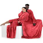 Reduzierte Rote Decoking Lazy Kuscheldecken & Wohndecken aus Fleece maschinenwaschbar 