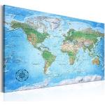 decomonkey Weltkarten mit Weltkartenmotiv 