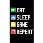 Decopanel Eat Sleep Game 15x30 cm