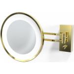 Goldene Decor Walther Schminkspiegel & Kosmetikspiegel LED beleuchtet 