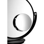 Silberne Decor Walther Runde Standspiegel 15 cm aus Chrom vergrößernd 