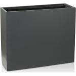 Raumteiler divisor 70 Fiberglas Blumenkübel, 86x30x70 cm (l/b/h), Farbe: grau matt - grau