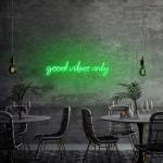 Reduzierte Grüne Wanddeko aus Kunststoff LED beleuchtet 