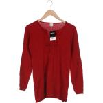 Reduzierte Rote Deerberg Nachhaltige Kaschmir-Pullover aus Wolle für Damen Größe S 