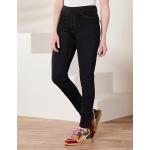 Grüne Deerberg Bio Nachhaltige Slim Fit Jeans mit Knopf für Damen 