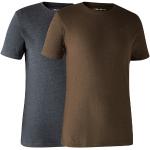 Reduzierte Braune Langärmelige Deerhunter T-Shirts für Herren Größe S 2-teilig 