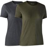 Grüne T-Shirts für Damen Größe L 2-teilig für den für den Sommer 