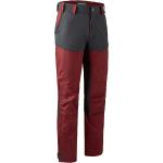 Rote Deerhunter Strike 7/8-Hosen mit Gürtel mit Reißverschluss aus Polyamid schmutzabweisend für Herren Größe XL 