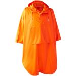Orange Regenponchos & Regencapes mit Reißverschluss aus Polyester für Herren 