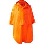Orange Regenponchos & Regencapes mit Reißverschluss aus Polyester Größe L 