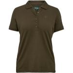 Deerhunter - Women's Harriet Poloshirt - Polo-Shirt Gr 40 braun/oliv