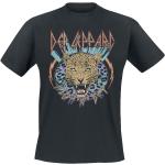 Def Leppard T-Shirt - High N Dry Leopard - M bis 3XL - für Männer - Größe 3XL - schwarz - Lizenziertes Merchandise
