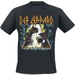 Def Leppard T-Shirt - Hysteria - M bis XXL - für Männer - Größe XXL - schwarz - Lizenziertes Merchandise