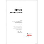 Weiße Deha Design Nachhaltige Rechteckige Posterrahmen aus Kiefer Querformat 50x70 