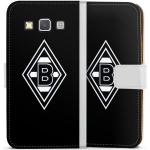 DeinDesign Handyhülle »Borussia Raute Schwarz« Samsung Galaxy A3 (2015), Hülle Wappen Borussia Mönchengladbach Gladbach, weiß, weiß