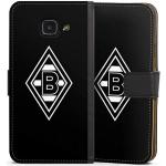 DeinDesign Handyhülle »Borussia Raute Schwarz« Samsung Galaxy A3 (2016), Hülle Wappen Borussia Mönchengladbach Gladbach, schwarz, schwarz