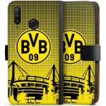 DeinDesign Handyhülle »BVB Dots« Huawei P30 Lite New Edition, Hülle Stadion BVB Borussia Dortmund, schwarz, schwarz