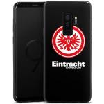 DeinDesign Handyhülle »Eintracht Frankfurt schwarz« Samsung Galaxy S9 Plus, Hülle Eintracht Frankfurt SGE Adler, schwarz, schwarz