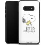 Schwarze DeinDesign Die Peanuts Snoopy Samsung Galaxy S10e Cases Art: Hard Cases mit Bildern aus Kunststoff kratzfest 