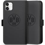 Schwarze DeinDesign BVB Vegane iPhone Hüllen Art: Geldbörsen mit Bildern aus Kunstleder mit Schutzfolie 