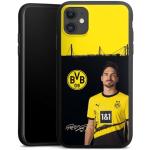 DeinDesign Premium Silikon Hülle kompatibel mit Apple iPhone 11 Handyhülle schwarz Case Borussia Dortmund Mats Hummels BVB