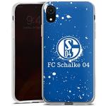 DeinDesign Schalke 04 iPhone XR Cases durchsichtig aus Silikon 