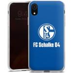 DeinDesign Schalke 04 iPhone XR Cases durchsichtig aus Silikon für Herren 