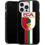 DeinDesign Silikon Hülle kompatibel mit Apple iPhone 13 Pro Case schwarz Handyhülle FC Augsburg FCA Offizielles Lizenzprodukt
