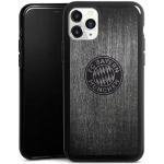 Schwarze DeinDesign FC Bayern iPhone 11 Pro Hüllen Metallic aus Silikon für Damen 