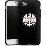 Schwarze DeinDesign Eintracht Frankfurt iPhone 8 Hüllen mit Bildern aus Silikon für Herren 