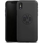 Schwarze DeinDesign BVB iPhone X/XS Cases mit Bildern aus Silikon 