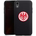 Schwarze DeinDesign Eintracht Frankfurt iPhone XR Cases mit Bildern aus Silikon für Herren 
