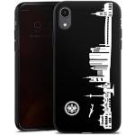 Schwarze DeinDesign Eintracht Frankfurt iPhone XR Cases mit Skyline-Motiv mit Bildern aus Silikon für Damen 