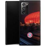 Schwarze DeinDesign FC Bayern Samsung Galaxy Note20 Ultra Cases mit Bildern aus Silikon für Damen 