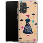 DeinDesign Mary Poppins Samsung Galaxy A52 Hüllen durchsichtig aus Silikon für Damen 