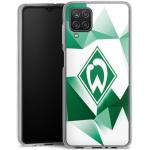 Camouflage DeinDesign Werder Bremen Samsung Galaxy A12 Hüllen durchsichtig aus Silikon für Damen 