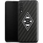 Anthrazitfarbene DeinDesign Borussia Mönchengladbach Samsung Galaxy A50 Hüllen mit Bildern aus Silikon für Damen 