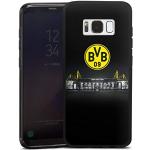 DeinDesign Silikon Hülle kompatibel mit Samsung Galaxy S8 Case schwarz Handyhülle BVB Stadion Borussia Dortmund