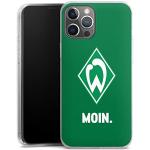 DeinDesign Werder Bremen iPhone 12 Pro Hüllen Art: Slim Cases durchsichtig aus Silikon 