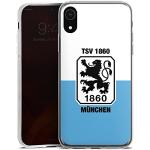 DeinDesign 1860 München iPhone XR Cases Art: Slim Cases durchsichtig aus Silikon 