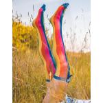 Bunte Deiters Karneval-Strümpfe & Fasching-Socken aus Polyester 