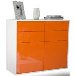 Orange Moderne Sideboards Hochglanz Breite 0-50cm, Höhe 0-50cm, Tiefe 0-50cm 