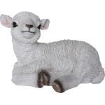 24 cm Deko-Schafe aus Kunststein 