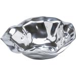 Silberne KARE DESIGN Dekoschalen poliert aus Aluminium 