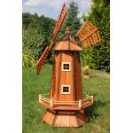 Deko Shop Hannusch Windmühlen aus Holz Solar 