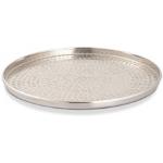 Silberne Casamia Runde Serviertabletts 40 cm aus Silber 