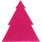 Pinke Mini Weihnachtsbäume & Tisch Weihnachtsbäume mit Baummotiv 