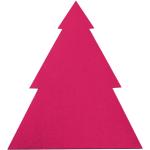 Pinke Primaflor Mini Weihnachtsbäume & Tisch Weihnachtsbäume mit Baummotiv aus Porzellan 