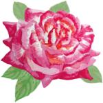 Rose Rosen Blumen Aufkleber Wandtattoo Sticker Heckscheibe Auto Spiegel