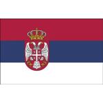 Fan-O-Menal Serbien Flaggen & Serbien Fahnen wetterfest 
